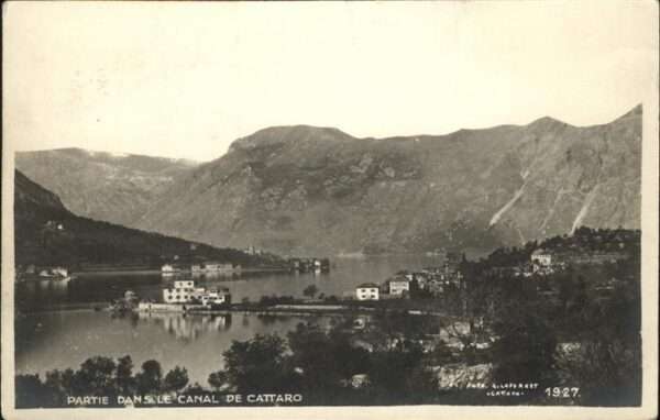 Cattaro Dans le Canal