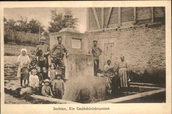 Serbien Serbija Gedächtnisbrunnen