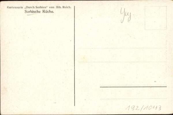 Serbien Serbija Künstler Alb Reich Küche – Bild 2