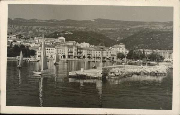 Crikvenica Kroatien Segelboot