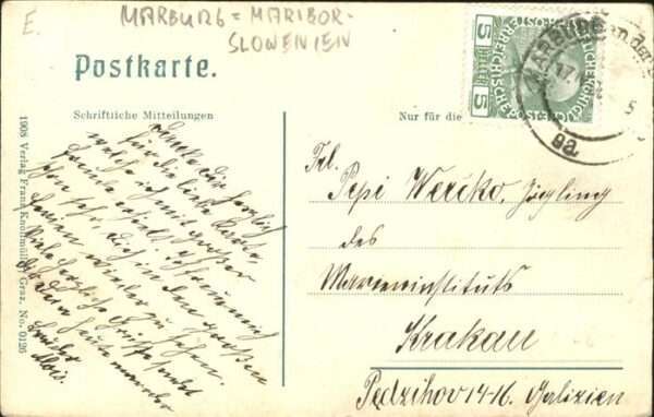 Marburg Drau Maribor Villenviertel – Bild 2