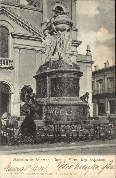 Buenos Aires Mausoleo de Belgrano