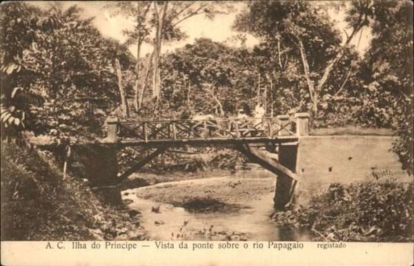 Iiha do Principe Vista da ponte sobre Rio Papagaio