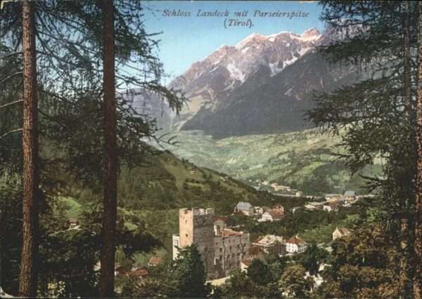 Landeck Tirol Schloss Parseierspitze