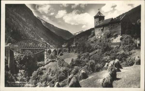 Trisannabruecke Schloss  Wiesberg