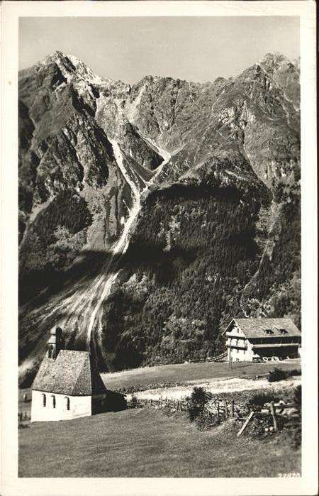 Laengenfeld Oetztal Burgstein