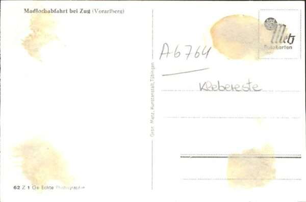 Zug Vorarlberg Madlochabfahrt – Bild 2
