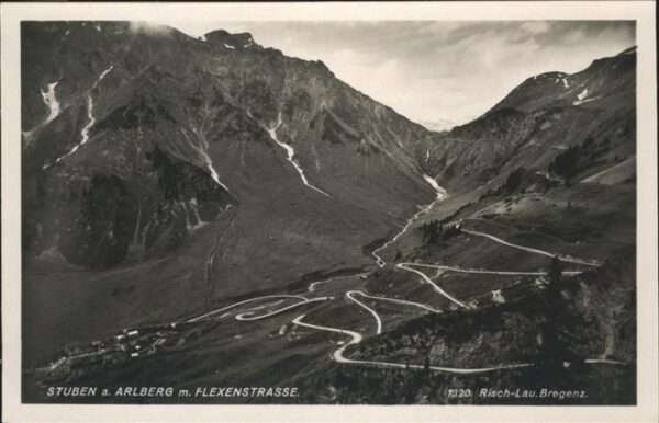 Stuben Vorarlberg Flexenstrasse