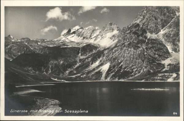 Vandans Vorarlberg Anstieg zur Scesaplana