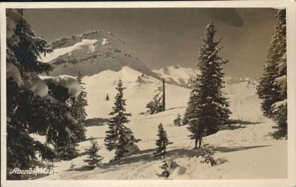 Berwang Tirol Abendspitze