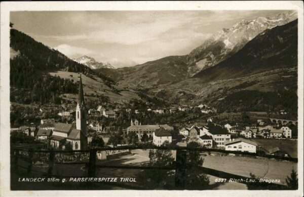 Landeck Tirol Parseierspitze