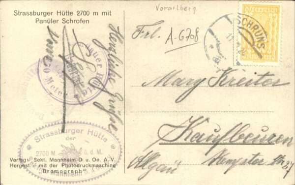 Strassburgerhuette Panüler Schrofen – Bild 2
