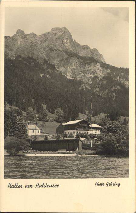 Haldensee Haller