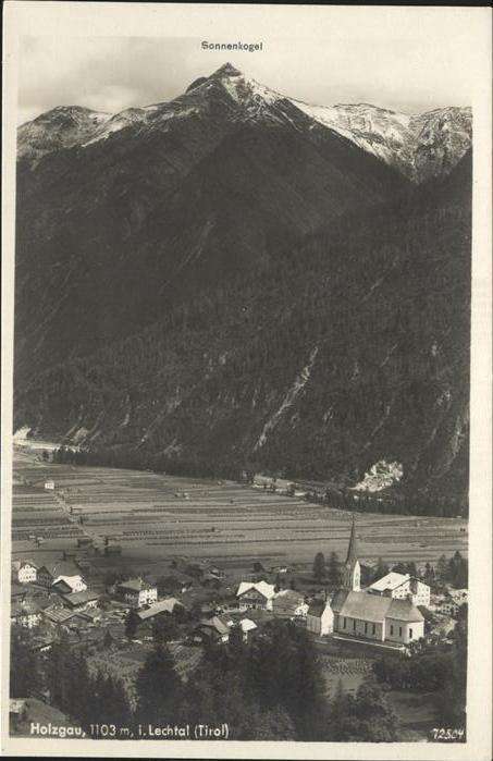 Holzgau Sonnenkogel