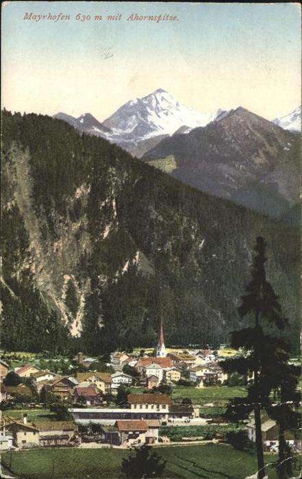 Mayrhofen Zillertal Ahornspitze