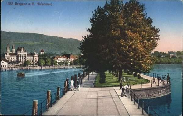 Bregenz Vorarlberg Hafenmole