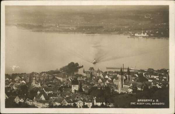 Bregenz Vorarlberg Risch Lau Schiff