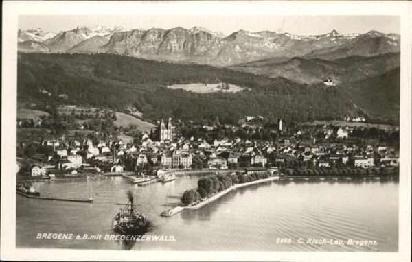 Bregenz Vorarlberg Schiff Risch Lau