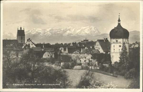 Bregenz Vorarlberg Säntisgruppe