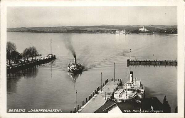 Bregenz Vorarlberg Dampferhafen