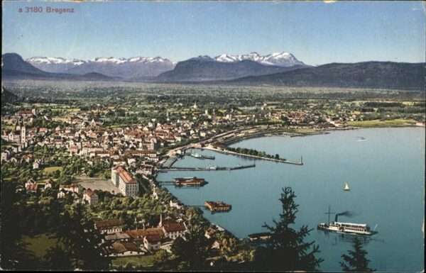 Bregenz Vorarlberg Schiff