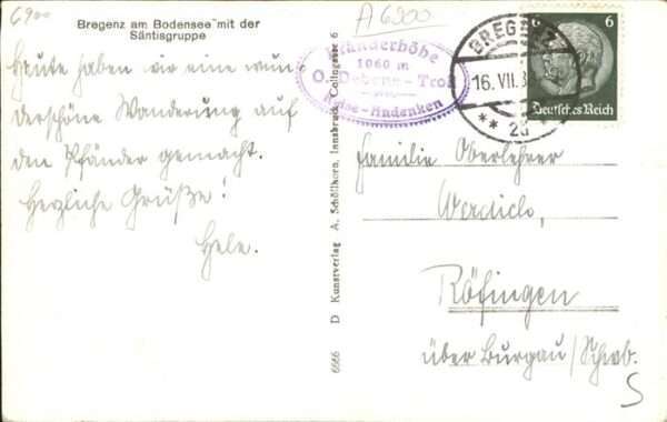 Bregenz Vorarlberg Säntisgruppe – Bild 2