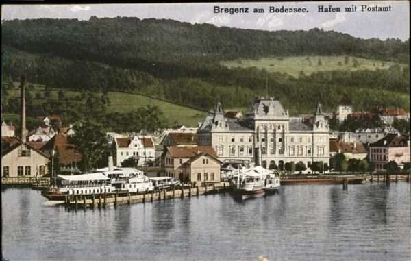 Bregenz Vorarlberg Hafen Postamt