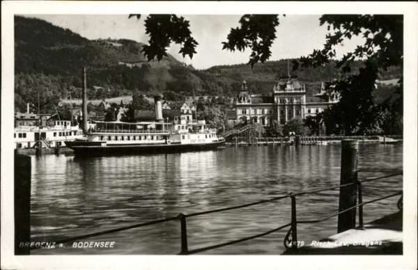 Bregenz Vorarlberg Schiff