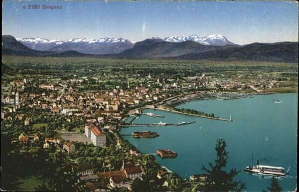 Bregenz Vorarlberg Schiff