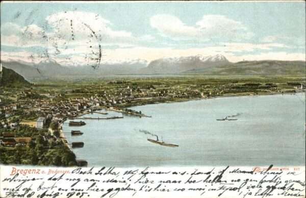 Bregenz Vorarlberg Schiff