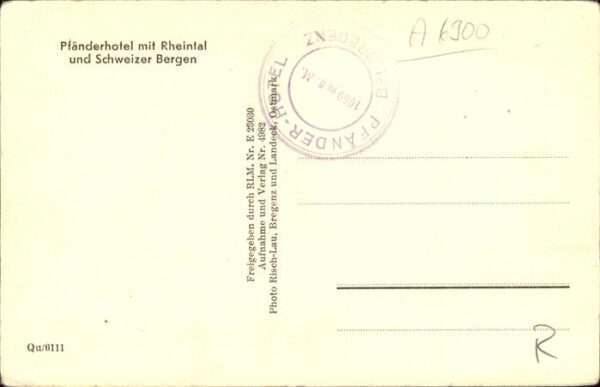 Bregenz Vorarlberg Pfänder Hotel – Bild 2
