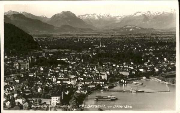 Bregenz Vorarlberg Schiff