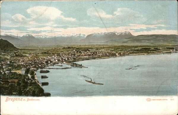 Bregenz Vorarlberg Schiff