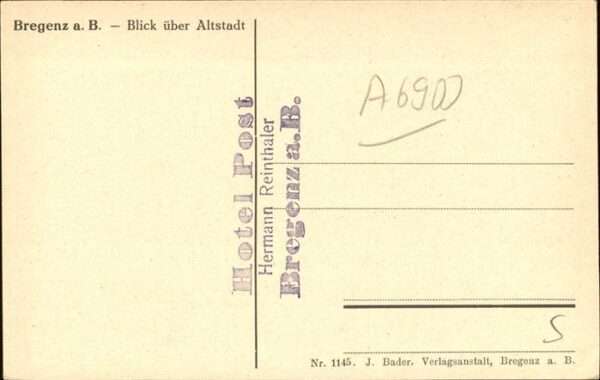Bregenz Vorarlberg Altstadt – Bild 2