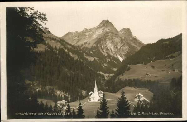 Schroecken Vorarlberg Künzelspitze