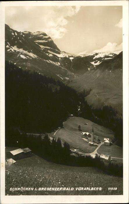 Schroecken Vorarlberg