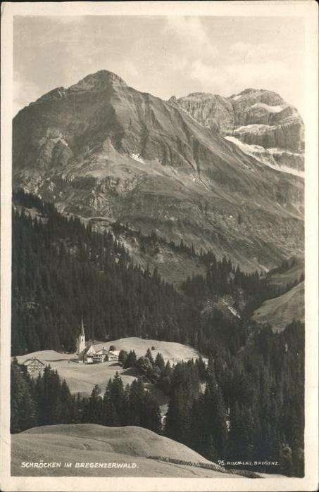 Schroecken Vorarlberg