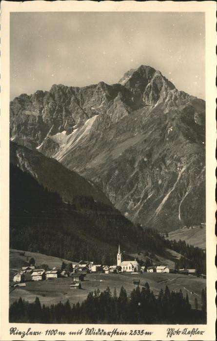 Riezlern Kleinwalsertal Vorarlberg Widderstein