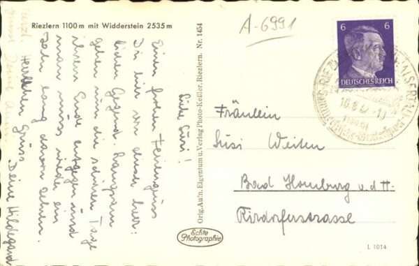 Riezlern Kleinwalsertal Vorarlberg Widderstein – Bild 2