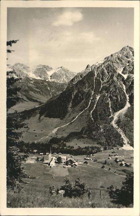 Mittelberg Kleinwalsertal Zwölferkopf