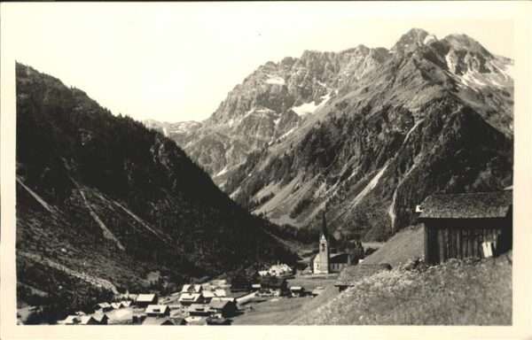 Mittelberg Kleinwalsertal Widderstein