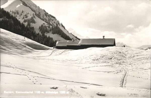 Riezlern Kleinwalsertal Vorarlberg Mittelalpe