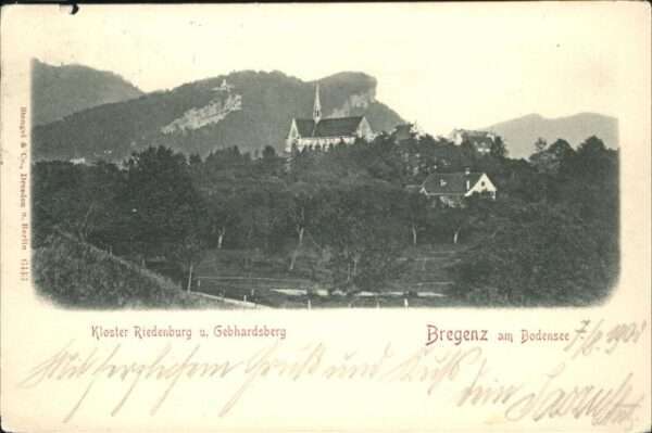 Bregenz Vorarlberg Kloster Riedenburg Gebhardsberg