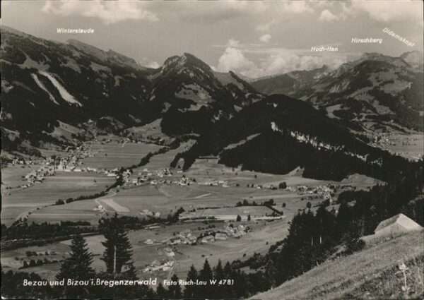Bezau Hirschberg Didamskopf Winterstaude