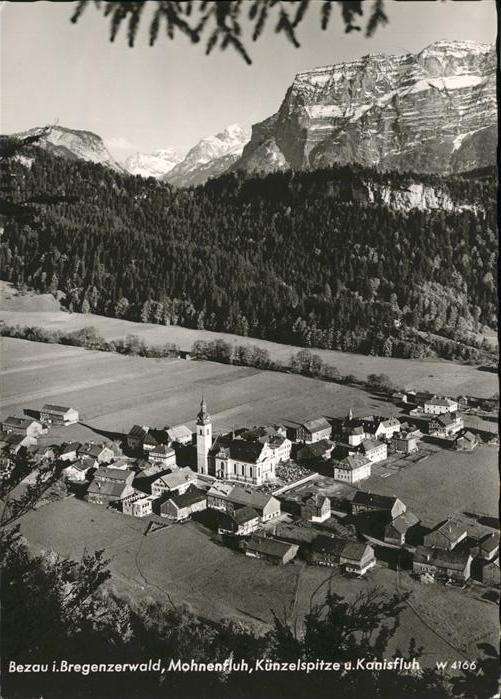Bezau Mohnenfluh Künzelspitze Kanisfluh