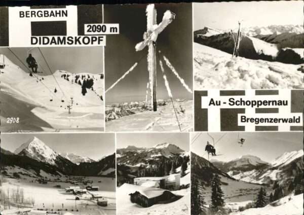 Schoppernau Bergbahn Didamskopf Kreuz Ski