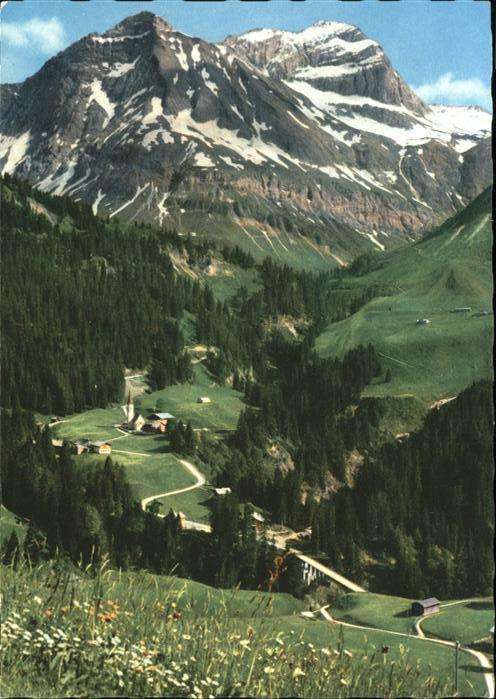 Schroecken Vorarlberg Juppenspitze Mohnenfluh