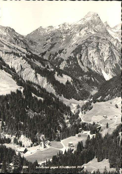 Schroecken Vorarlberg Künzelspitze