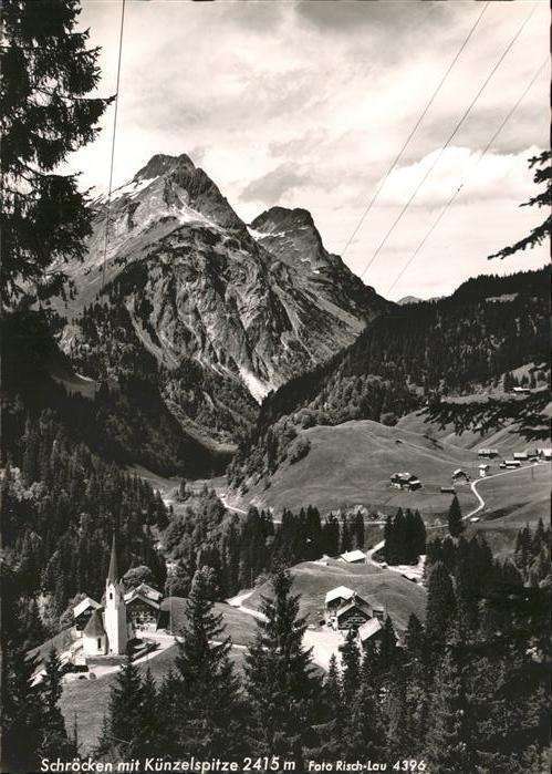 Schroecken Vorarlberg Künzelspitze