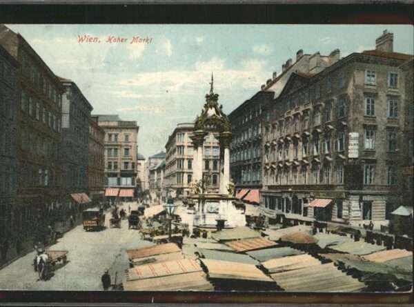 Wien Hoher Markt Pferd